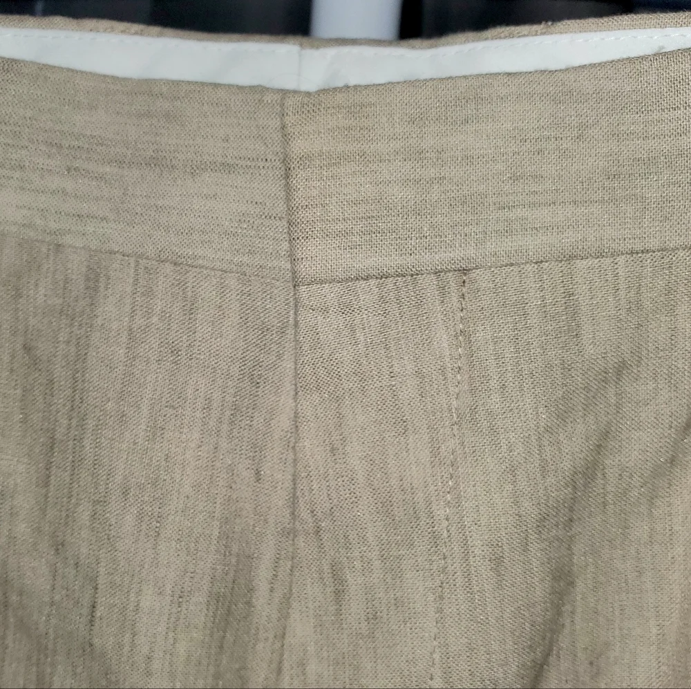 Banana Republic Tailored Linen Blend Trousers